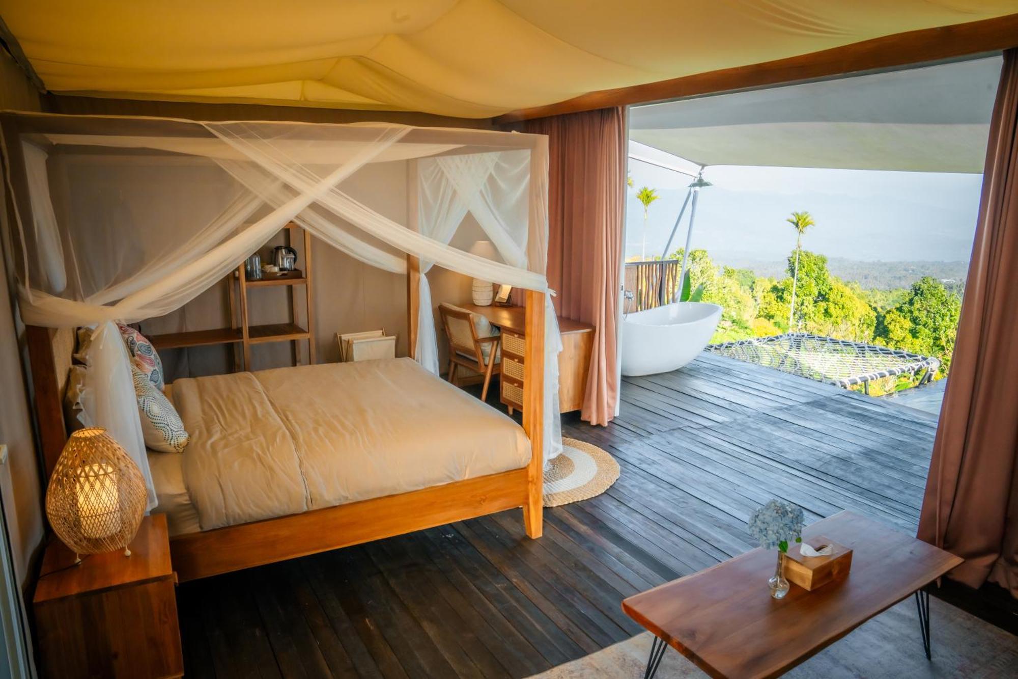 ホテル Harsa Eco Luxury Camp Gobleg  エクステリア 写真