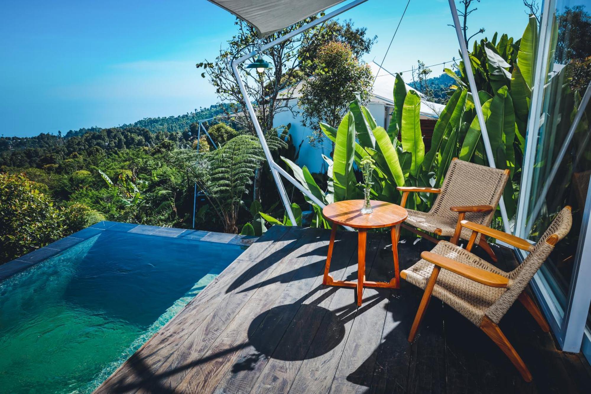 ホテル Harsa Eco Luxury Camp Gobleg  エクステリア 写真
